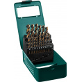 Маленькое фото товара - KRAFTOOL COBALT-8, 25 шт, (1-13 мм), сталь М42, HSS-Co(8%), набор сверл по металлу (29656-H25). Вариант №1