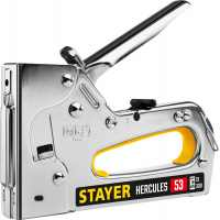 Фото товара - STAYER HERCULES-53, тип 53 (A/10/JT21) 23GA (6 - 14 мм)/13/300, стальной рессорный степлер, Professional (31519)