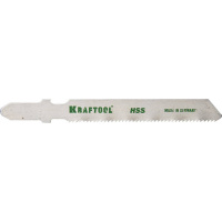 Фото товара - KRAFTOOL T118A, EU-хвост., по металлу HSS, шаг 1.2 мм, 50 мм, 2 шт, полотна для лобзика (159551-1.2)