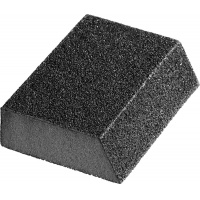 Фото товара - STAYER P180, 100 x 68 x 42 x 26 мм, водостойкая, четырехсторонняя угловая шлифовальная губка (3561-180)