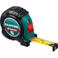 Фото товара - KRAFTOOL X-Drive, 5 м х 19 мм, рулетка (34122-05-19)