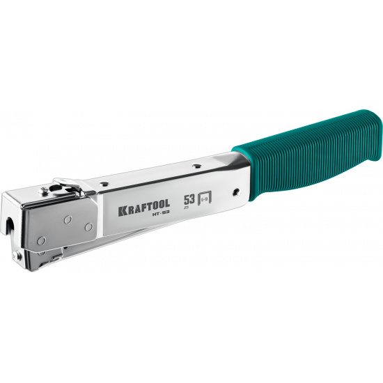Большое фото товара - KRAFTOOL HAMMER TACKER, тип 53 (A/10/JT21) 23GA (6 - 10 мм), высокоскоростной стальной скобозабиватель (3153), 13350372. Вариант №1