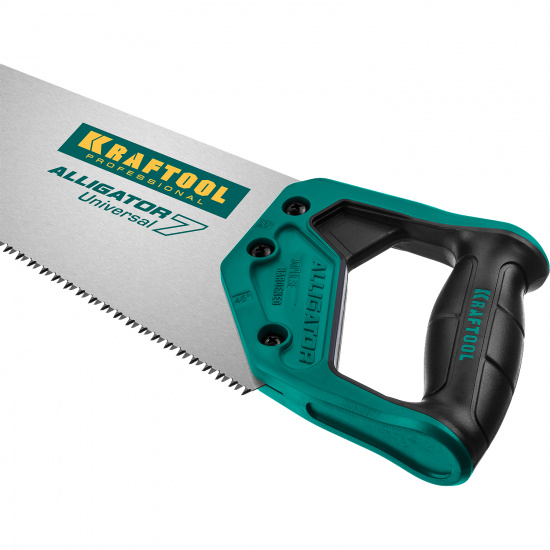 Большое фото товара - KRAFTOOL Alligator Universal 7, 450 мм, универсальная ножовка (15004-45), 23288. Вариант №3