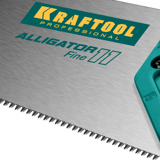 Большое фото товара - KRAFTOOL Alligator Fine 11, 400 мм, ножовка для точного реза (15203-40), 23291. Вариант №4