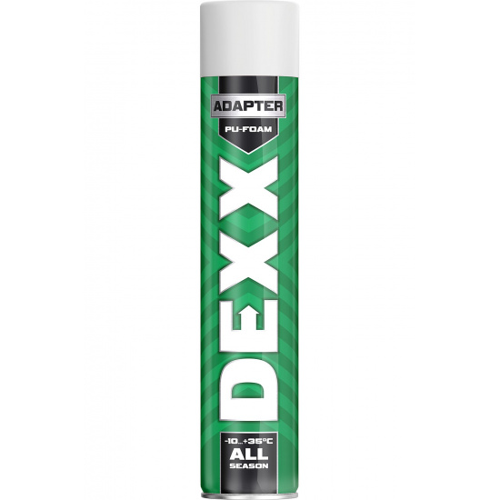 Большое фото товара - DEXX ADAPTER, 750 мл, адаптерная, выход до 25 л, монтажная пена (41123), 30803. Вариант №1