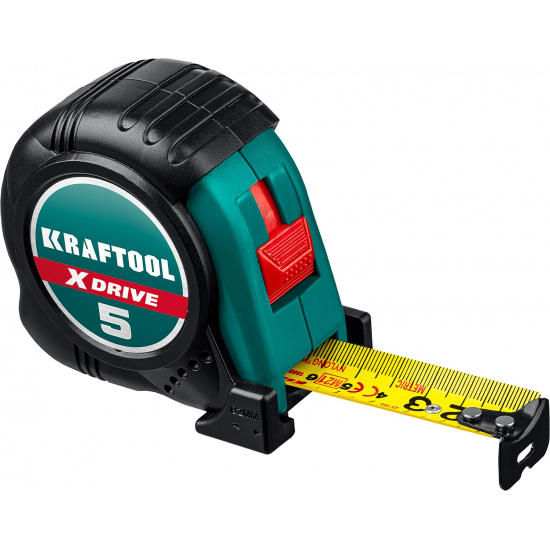 Большое фото товара - KRAFTOOL X-Drive, 5 м х 25 мм, рулетка (34122-05-25), 5135353. Вариант №1